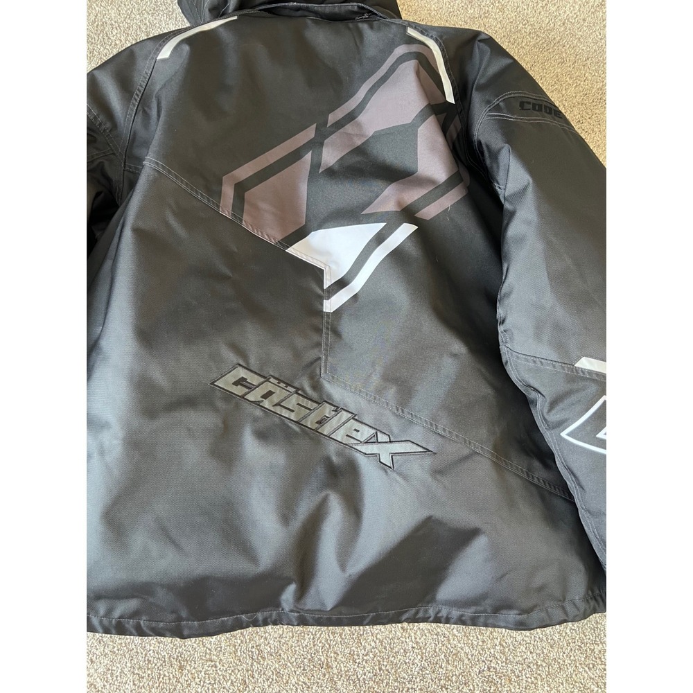 Castle X Code Jacket Mens 4XL Black Charcoal Silver 3M Thinsulate 70-3379X NEW - Picture 8 of 14
